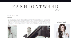 Desktop Screenshot of fashiontweed.com